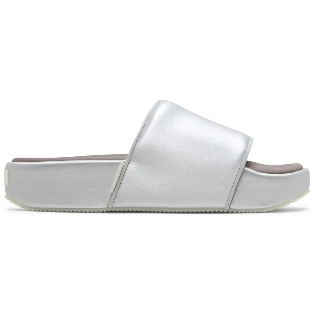 Men's Size 10  Adidas Y-3 Silver Sandals Casual Slide Shoes HQ3665 NEW